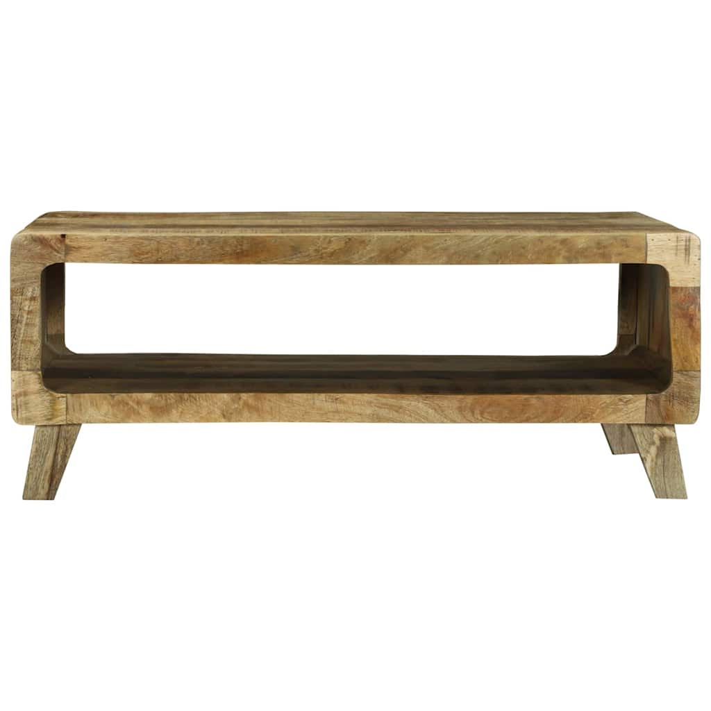 Coffee Table Brown 90 x 50 x 35 cm Solid rough mango wood